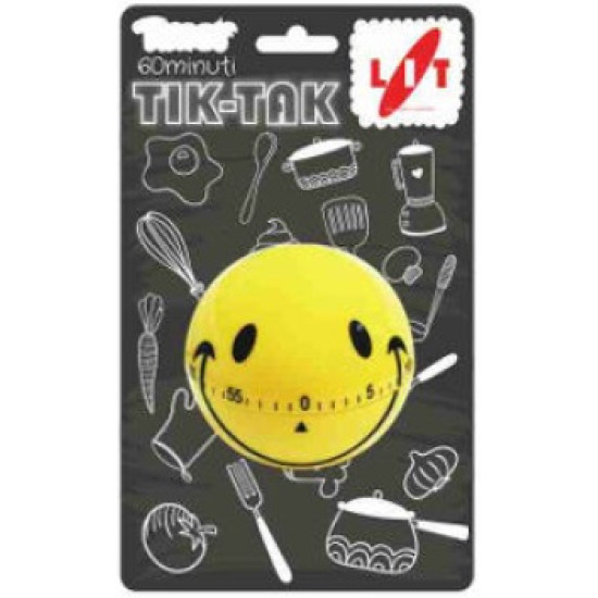 LIT Konyhai főzőóra, smiley figura 994423