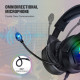 Wintory M1 gaming fejhallgató 3D sztereó hangzással, mikrofonnal, fekete