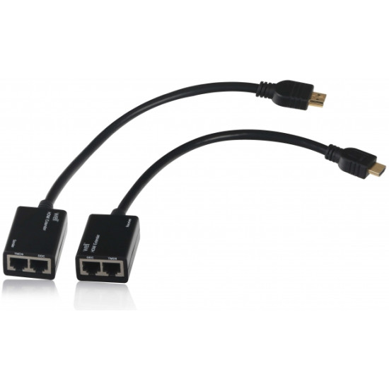 Well EXT-HDMI1.3/30M-WL HDMI - UTP Cat5e passzív hosszabbító adapter