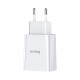 Baseus CCFS-R02 fali töltő 2x USB 2.1A, 10,5 W, fehér