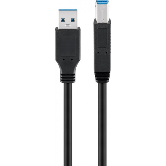Goobay 95719 A-B kábel USB nyomtatókábel, 3.0, 1m