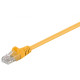 Goobay 95556 Szerelt UTP kábel 1,5 m fehér sárga