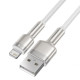 Baseus CALJK-B02 Cafule USB / Lightning kábel 2.4A 2m, fehér