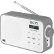 ECG RD110 DAB White DAB+/FM rádió RD 110 fehér