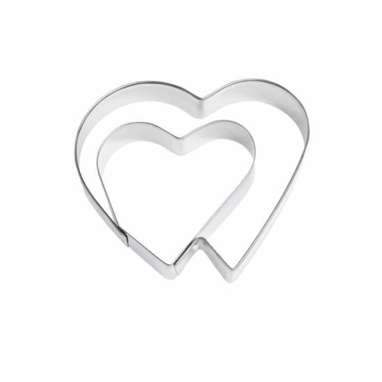 Westmark Sütemény kiszúró Dupla szív forma