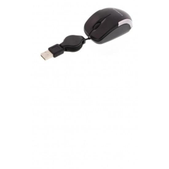 Egér Micro Traveler optikai USB ezüst