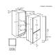 AEG SCE618E5TS beépíthető alulfagyasztós hűtőszekrény