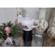 Fatima kávéfőző 2-4 sz. kávéfőző porcelán kiöntővel virág minta