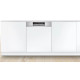 Bosch SMI6ZCS49E beépíthető 14 terítékes mosogatógép