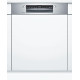 Bosch SMI4ECS14E beépíthető mosogatógép 13 terítékes