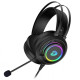 Dareu EH416 RGB gamer fejhallgató, fekete