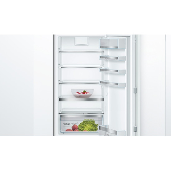 Bosch KIS87ADD0 beépíthető, alulfagyasztós kombinált hűtő 2 önálló hűtőkörrel , 177.2 x 55.8 cm