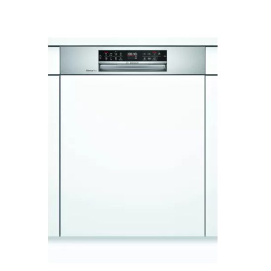 Bosch SMI6ECS57E beépíthető 14 terítékes mosogatógép, 60cm,nemesacél 