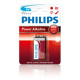 Philips 6LR61P1B /10 9 V Power Alkaline 9V elem
