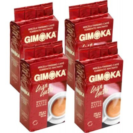 Gimoka Gran Gusto 4x 250g őrölt kávé