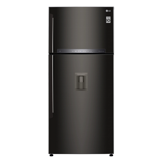 LG GTF744BLPZD felülfagyasztós hűtőszekrény fekete