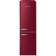 Gorenje ONRK619ER Old Timer bordó kombinált alulfagyasztós No Frost Plus hűtőszekrény