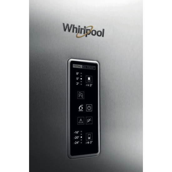 Whirlpool WB70I 952 X Aqua No Frost kombinált hűtőszekrény 70cm széles