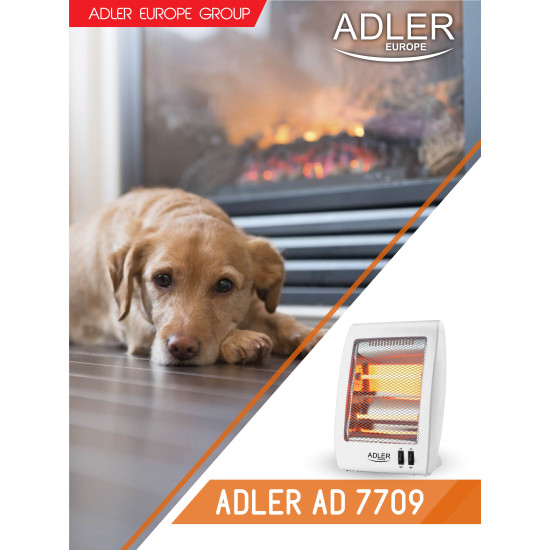Adler AD7709 halogén hősugárzó