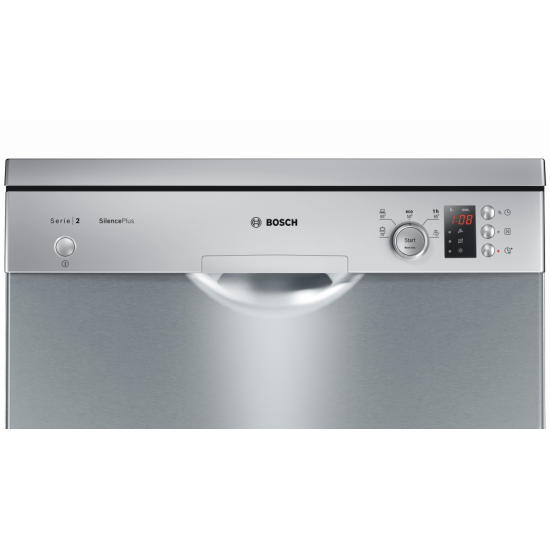 Bosch SMS25AI05E szabadonálló 12 terítékes mosogatógép, 60cm, inox