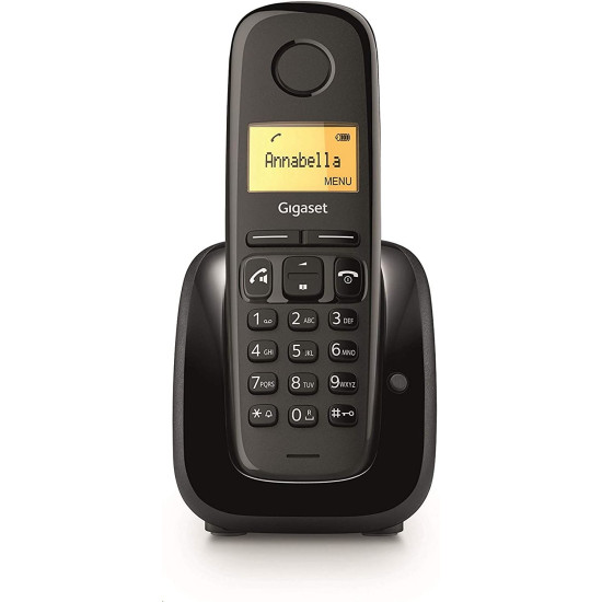 Gigaset A280 hordozható vezeték nélküli DECT telefon fekete