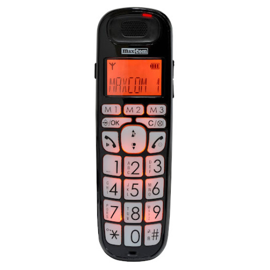 Maxcom MC6800 vezeték nélküli otthoni telefon magyar menürendszerrel