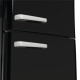 Gorenje ONRK619EBK Old Timer fekete kombinált alulfagyasztós No Frost Plus hűtőszekrény