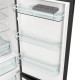 Gorenje ONRK619EBK Old Timer fekete kombinált alulfagyasztós No Frost Plus hűtőszekrény