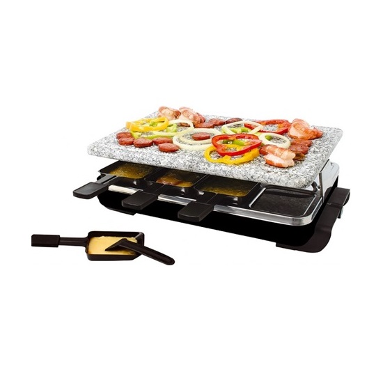 Eva 022769 raclette kőlapos grill sütő