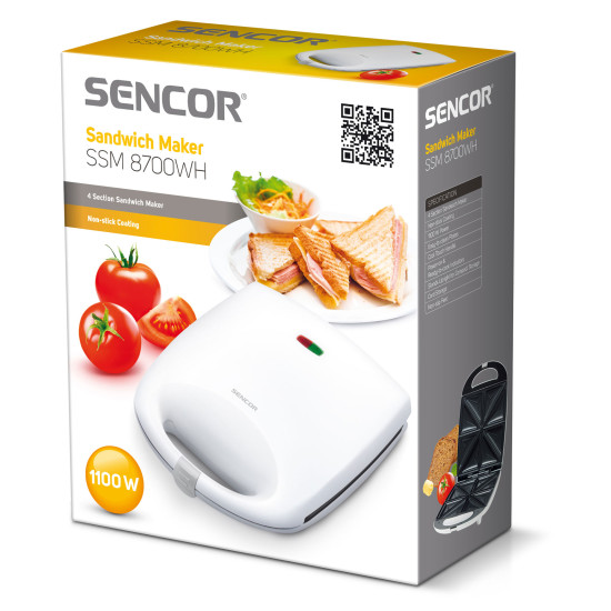 Sencor SSM 8700WH szendvicssütő
