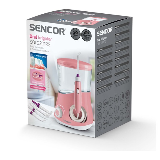 Sencor SOI2201RS szájzuhany rózsaszín