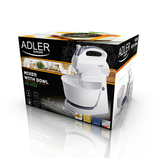 Adler AD4202 tálas mixer 300W