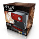 Adler AD4404r presszo kávéfőző 15BAR piros