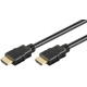 HDMI kábel aranyozott 3m Goobay DE88252
