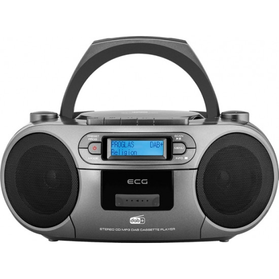 ECG CDR999 DAB+/FM rádió CD/kazetta lejátszóval