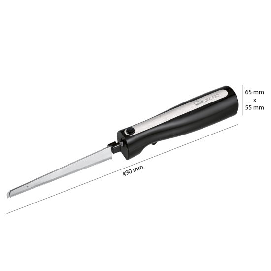 Clatronic EM 3702 fekete-inox elektromos kés