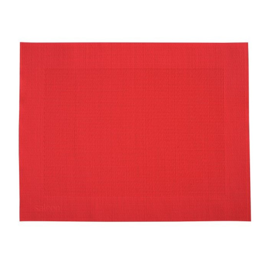 Saleen 01210279101 Tányéralátét, 42×32 cm piros