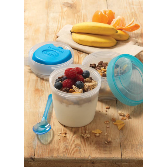 Snips 055064 Joghurt és granola/gyümölcstartó pohár jégakkuval