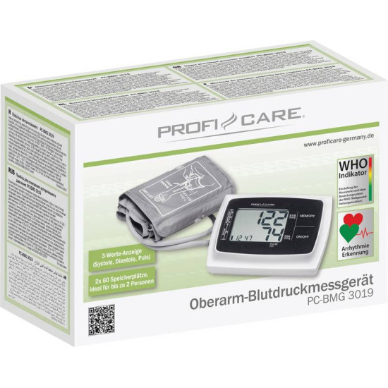 ProfiCare PC-BMG 3019 vérnyomásmérő felkaros