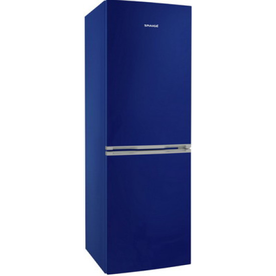 Snaigé RF56SM-S5CI2G kék alulfagyasztós kombinált hűtőszekrény