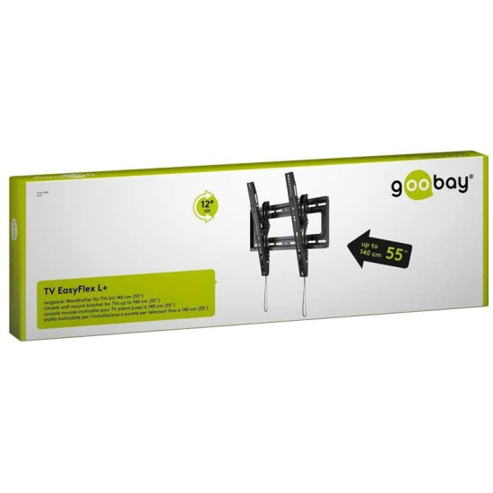 Goobay 32"-55" 82-140 cm Dönthető Fali konzol LED LCD tartó DE67822