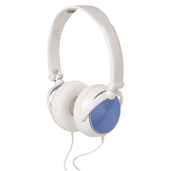 Sztereo fejhallgató, behajtható hangszórókkal HPH 5/BL