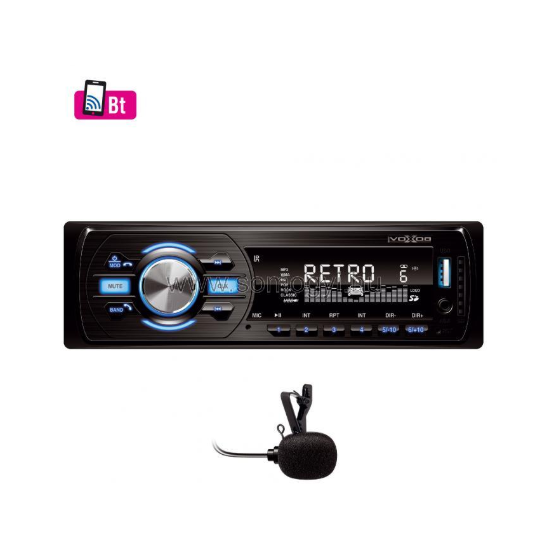 SAL VB4000 autórádió Bluetooth MP3/WMA lejátszó