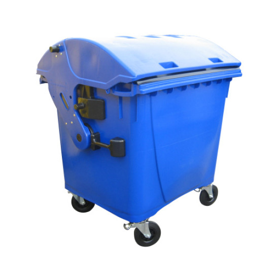 műanyag konténer 1100 literes kék