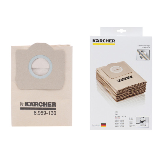 Karcher 6959130  porzsák WD3 SE4001 SE4002 Kärcher papírporzsák 6-959-130.0