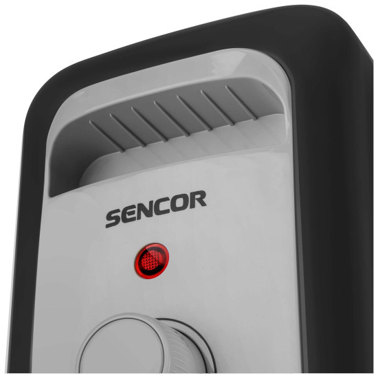 Sencor SOH 3311BK olajradiátor fekete szín 11 tag SOH3311BK