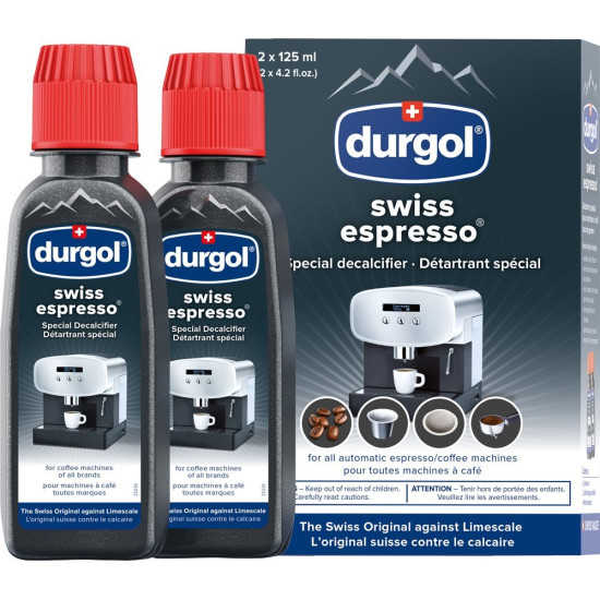 Durgol Swiss Espresso vízkőoldó eszpresszó kávéfőzőhöz