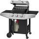 ProfiCook PC-GG 1057 fekete gáz grill grill, görgős