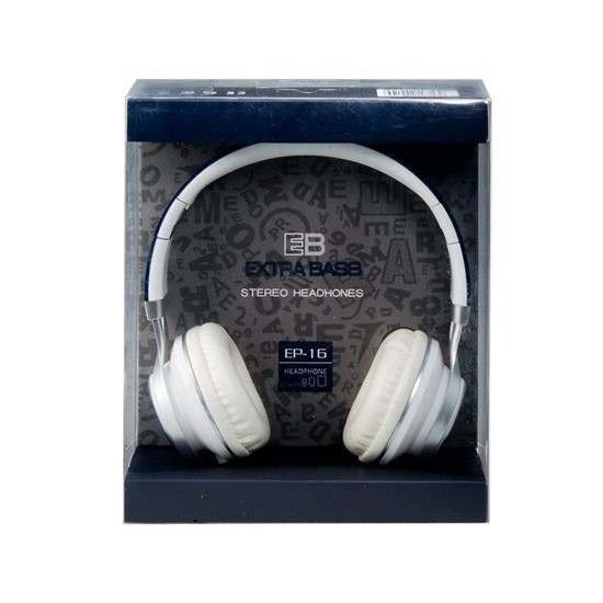 EB EXTRA BASS EP16 kék  Audio Extra Bass mikrofonos fejhallgató