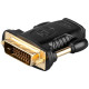 HDMI / DVI-D adapter aranyozott DE68931